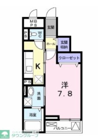 カドリフォリエの物件間取画像